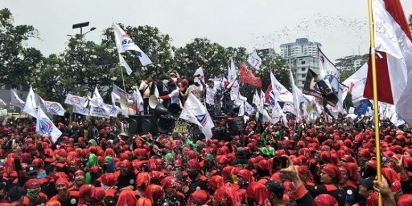 Jutaan Buruh Turun ke Jalan, Prabowo Diagendakan Turut Hadiri May Day
