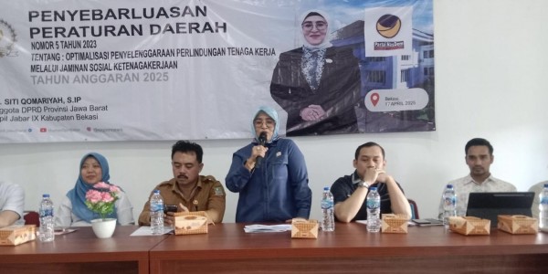 Sosialisasi Perda, Siqom Tekankan Pentingnya Keselamatan Kerja