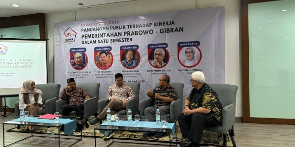 Hasil Survei, Mayoritas Masyarakat Puas dengan Kinerja Wapres Gibran