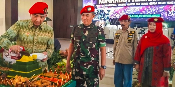 Keluarga Besar Baret Merah Jatim Rayakan HUT ke-73 Kopassus dengan Reuni Akrab di Singosari