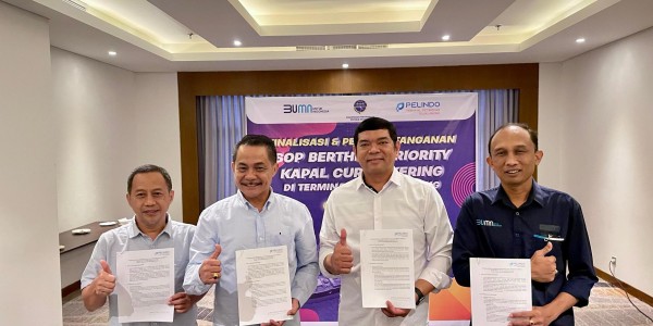 Terobosan Untuk Tingkatkan Layanan, Terminal Teluk Lamong Luncurkan System Berthing Priority