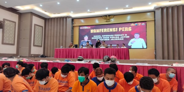 Operasi Pekat Semeru II 2025 Polda Jatim, Ini Hasil Pencapaiannya