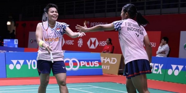 Apriyani/Febi Tampil Perkasa, Tembus Perempat Final Malaysia Masters 2025
