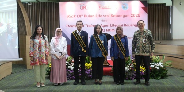 Tingkatkan Literasi Generasi Muda, OJK Jatim Luncurkan Bulan Literasi Keuangan 2025