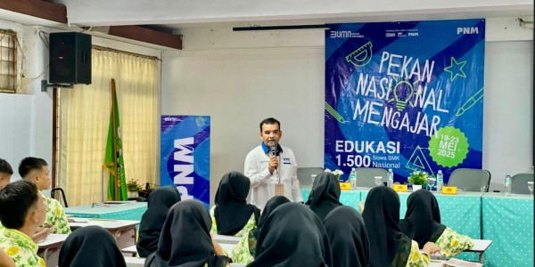 PNM Ajak 1.740 Siswa SMK Berani Berwirausaha Lewat Pekan Nasional Mengajar