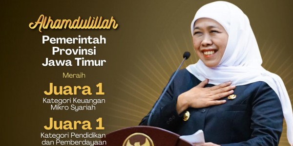 Borong 10 Penghargaan Anugerah Adinata Syariah 2025, Gubernur Khofifah Komitmen Perkuat Pondasi Ekonomi Syariah di Jatim