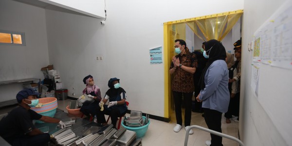 Kunjungi Kodim 0802 Ponorogo, Ibas: Apresiasi Peran TNI dan Tegaskan Komitmen Kawal Program Makan Bergizi Gratis