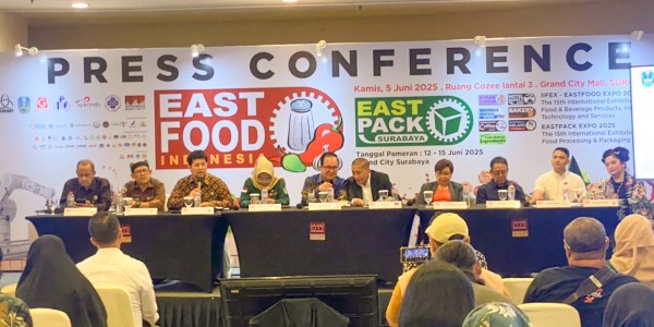 EastFood (IIFEX) & EastPack Surabaya, Pameran Mamin dan Teknologi Pangan Berskala Internasional