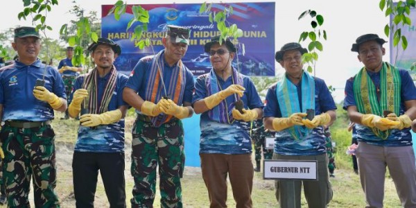 Napas Baru Kupang: 5.000 Pohon Menyulap Embung Noelpopo