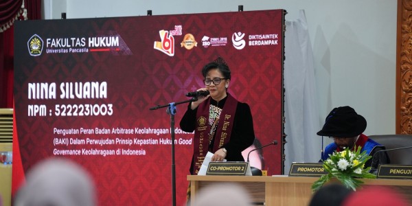 Istri Bos Persija Berhasil Raih Gelar Doktor Lewat Disertasi Bertema Penyelesaian Sengketa Olahraga
