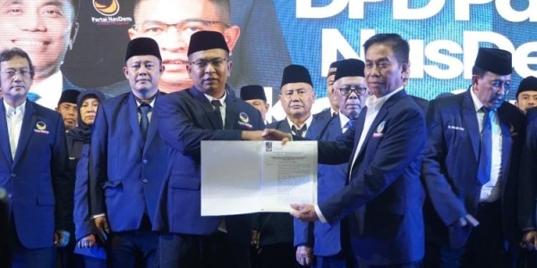 Alumnus ITB Nahkodai NasDem Kota Cimahi, Ivan Ade Sofiyan Targetkan 7 Kursi DPRD