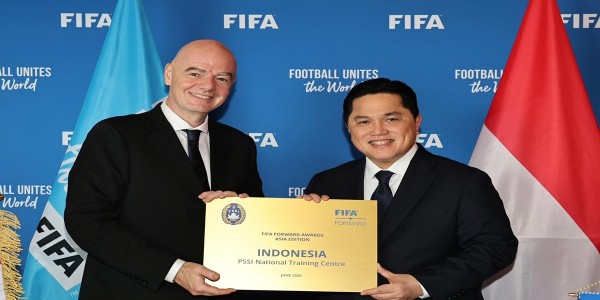 FIFA Berikan Penghargaan Kepada PSSI atas Pembangunan Training Center di IKN