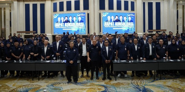 NasDem Jabar Gelar Konsolidasi Struktural, Kang Rachmat: Kita Harus Bergerak Bersama