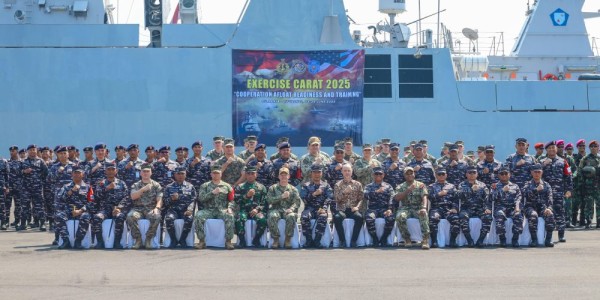 Latma CARAT 2025 Resmi Dibuka, TNI AL dan US Navy Perkuat Sinergi Maritim