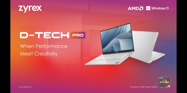 Zyrex Luncurkan Dua Jagoan Baru: Zyrex D-Tech Pro untuk Kreator dan Zyrex Orion untuk Profesional