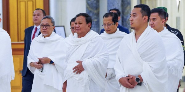 Umrah Bersama Presiden RI, Menag Doakan Keberkahan Bagi Bangsa Indonesia