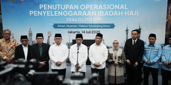 Tutup Operasional Haji 2025, Menag Jelaskan Formula 5BPH