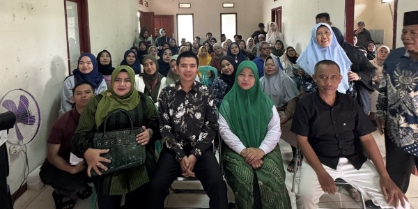 M Rizky Sosialisasikan Perda Ketenteraman dan Ketertiban di Ciawi Bogor