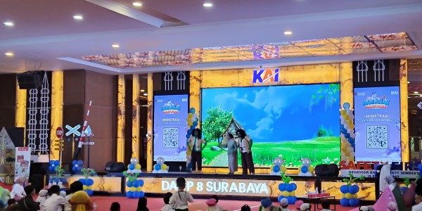 Kenalkan Profesi Melalui Kegiatan Kreatif, Meriahkan Hari Anak Nasional Bersama PT. Kereta Api Indonesia