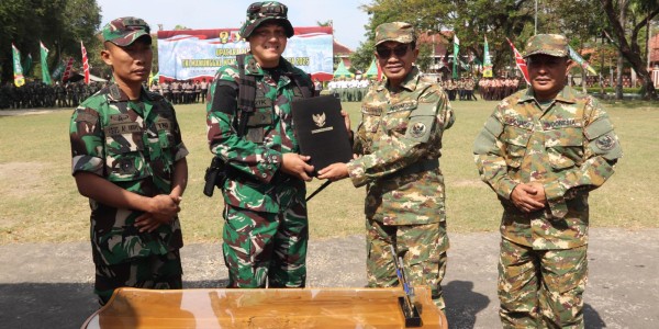 Kasiops Kasrem 084/BJ Hadiri Pembukaan TMMD ke-125 Tahun 2025