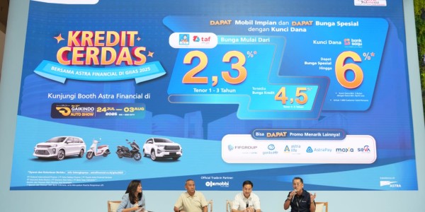 Solusi Finansial dan Kemudahan Trade-In Mobil Bekas Kolaborasi Astra Financial dan OLXmobbi di GIIAS 2025