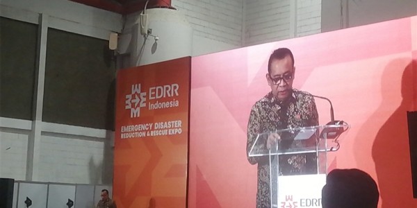 Buka Pameran EDRR, Pratikno: Lewat Teknologi, Kita Berusaha Kurangi Risiko Bencana