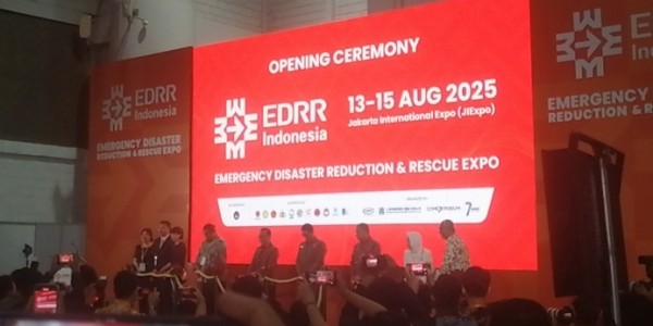 Resmi Dibuka, EDRR Indonesia 2025 Wujudkan Kolaborasi Strategis Hadapi Bencana