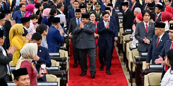 Wapres Hadiri Sidang Tahunan MPR dan Sidang Bersama DPR–DPD Tahun 2025