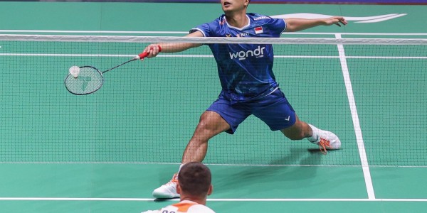 Hong Kong Open 2025: Ginting Tersingkir  Usai Duel Ketat Lawan Christo Popov