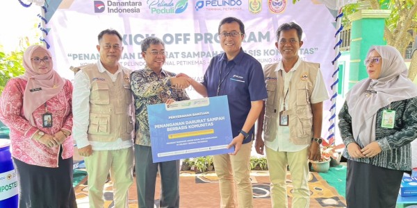 Pelindo Terminal Petikemas & Universitas Lambung Mangkurat Kolaborasi Atasi Darurat Sampah