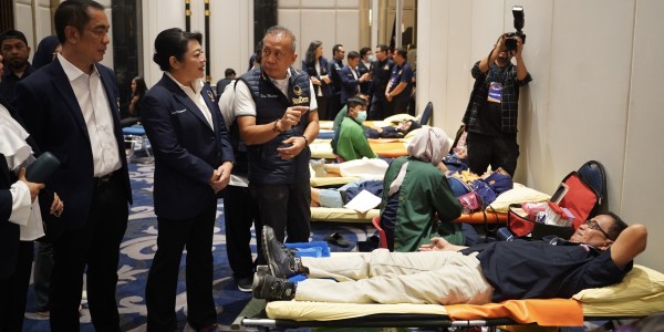 HUT ke 14, NasDem Gelar Donor Darah Serentak di Seluruh Indonesia