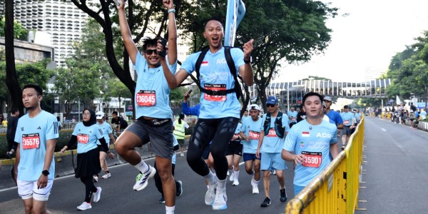 Ratusan Pelari Virgin Le Minerale Running Squad Pecahkan Rekor Pribadi di JRF 2025