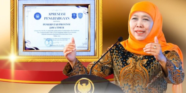 Pemprov Jatim Raih Penghargaan BSSN atas Pembentukan Tim Tanggap Insiden Siber di 38 Daerah