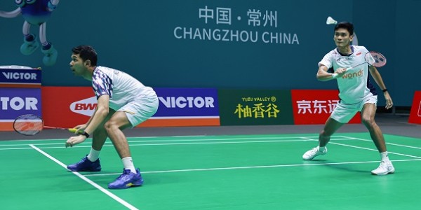 Fajar/Fikri Melaju ke 16 Besar Hylo Open 2025
