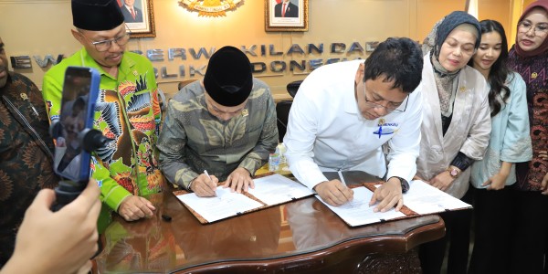 Pimpinan DPD RI  Ajak Menkeu Supervisi Kemandirian Fiskal Daerah