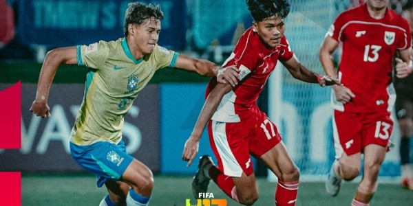 Timnas Indonesia U-17 Kalah Telak dari Brasil di Piala Dunia U-17 2025 Qatar