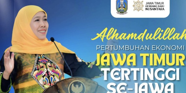 Ekonomi Jatim Triwulan III 2025 Tumbuh 1,70%, Gubernur Khofifah: Bukti Soliditas Semua Pihak