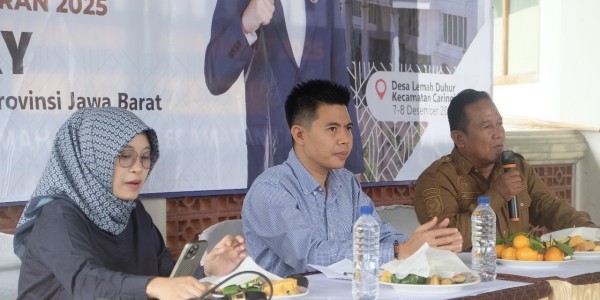 M. Rizky Dorong Penguatan Sinergi Pemprov–Desa untuk Percepatan Pembangunan di Caringin