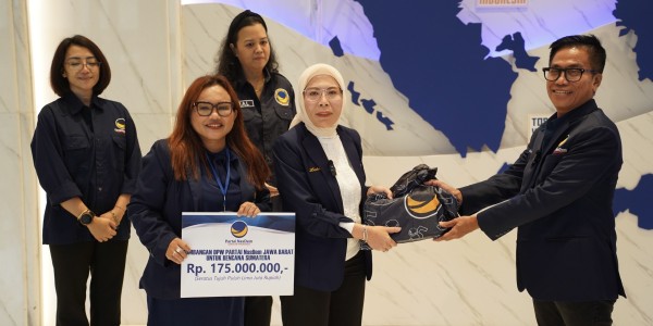 NasDem Lampung dan Jabar Kirim Bantuan Ratusan Juta ke Aceh dan Sumatera