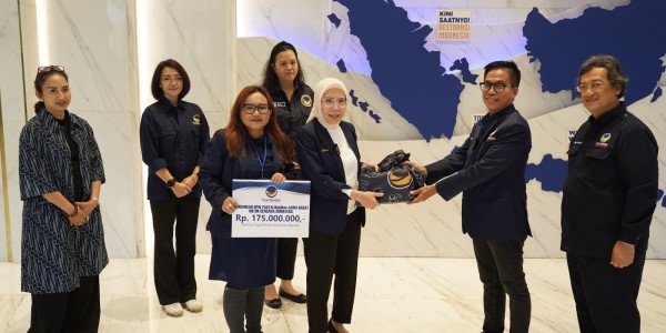 DPW NasDem Jabar Salurkan Bantuan Kemanusiaan untuk Korban Bencana di Sumatera