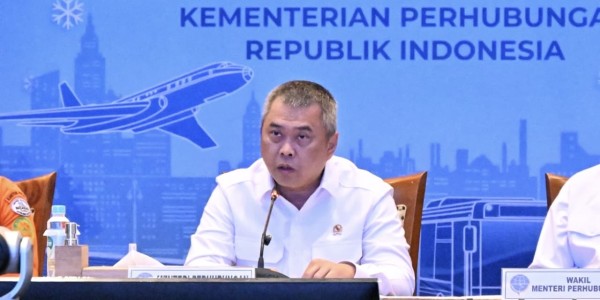Menhub Dudy Pastikan Pelaksanaan Pembatasan Kendaraan Angkutan Barang Berjalan Lancar