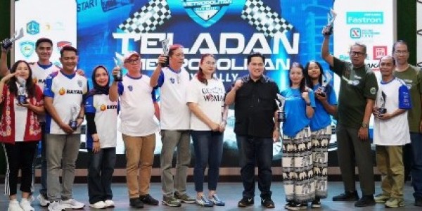 Menpora Erick Thohir Dukung Teladan Metropolitan City Rally 2025