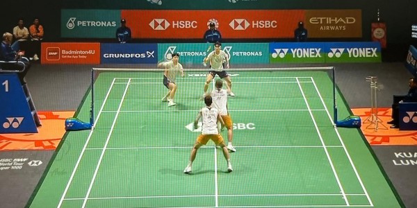 Duet Kim dan Seo Taklukkan Vendy/Lane Lewat Pertarungan Sengit Tiga Gim