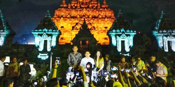 Menteri Kebudayaan Resmikan Pengembangan Candi Plaosan Tahap I
