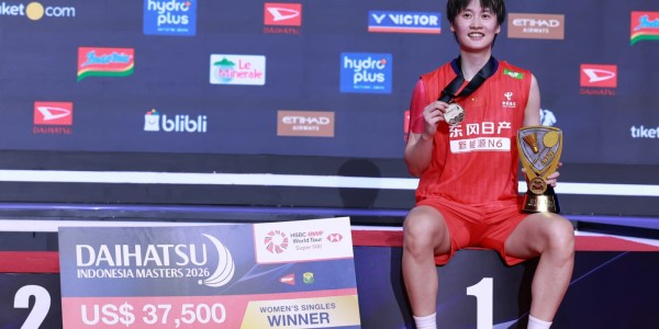 Chen Yu Fei Juara Indonesia Masters 2026, Sektor Tunggal Putri