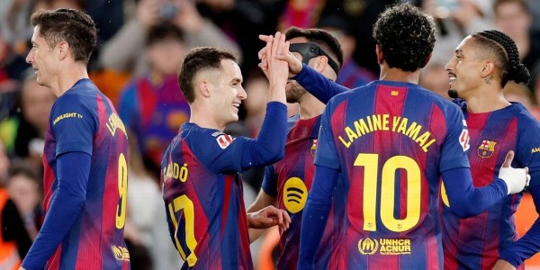 Menang 3-0 atas Oviedo, Barcelona Gusur Madrid dari Puncak