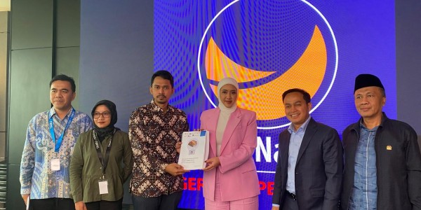 Fraksi Nasdem Serap Masukan Perludem Soal Revisi UU Pemilu