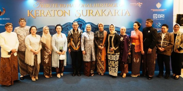 Hadiri Pagelaran Tribute to National Heritage, Menbud Tekankan Revitalisasi Keraton Surakarta