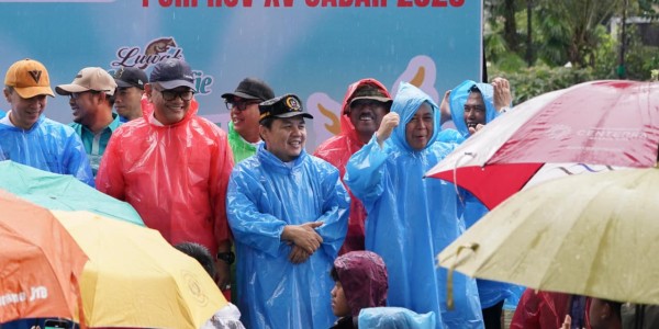 Ketua DPRD Kota Bogor Ikuti Funday Sebagai Kick-Off Porprov XV Jabar 2026, Targetkan Seratus Emas