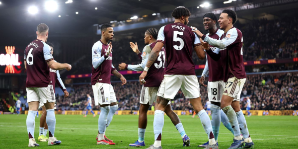 Villa Menang Dramatis, Burnley Bangkit di Selhurst Park